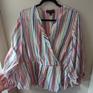 Multicolor Summer Dress Shirt
